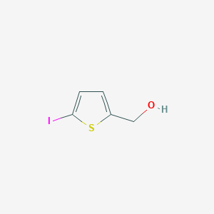 B081132 (5-Iodothiophen-2-YL)methanol CAS No. 13781-27-6