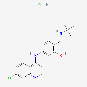 molecular formula C20H23Cl2N3O B8113212 gsk369796 dihydrochloride 
