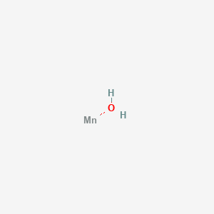 molecular formula H2MnO B8113332 Manganese ion, 1 hydroxyl coordinated 