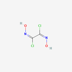 molecular formula C2H2Cl2N2O2 B8113669 Dichloroglyoxime 