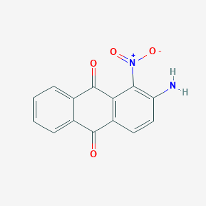 molecular formula C14H8N2O4 B081139 2-Amino-1-nitroanthraquinone CAS No. 10262-82-5