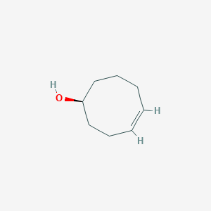 molecular formula C8H14O B8113914 (1S,4E)-cyclooct-4-en-1-ol 