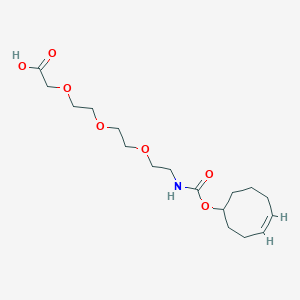 molecular formula C17H29NO7 B8113928 Tco peg3 CH2CO2H 
