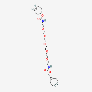 molecular formula C32H52N2O9 B8114251 Tco-peg5-bcn 