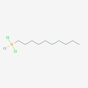 molecular formula C10H21Cl3Si B081148 Decyltrichlorosilane CAS No. 13829-21-5