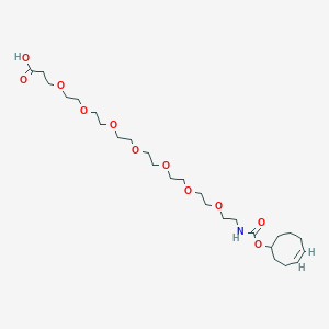 molecular formula C26H47NO11 B8115153 TCO-PEG7-acid 