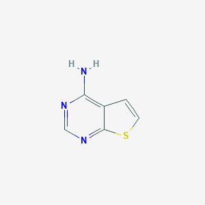 molecular formula C6H5N3S B081154 Thieno[2,3-d]pyrimidin-4-amine CAS No. 14080-56-9