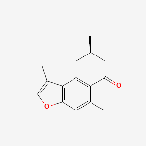 molecular formula C15H16O2 B8115552 Myrrhone 