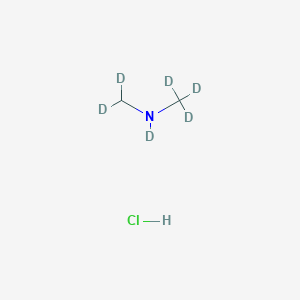 molecular formula C2H8ClN B8115690 Dimethyl-D 6-amine hydrochloride 