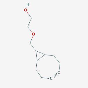 molecular formula C12H18O2 B8115990 Bcn-peg1-OH 