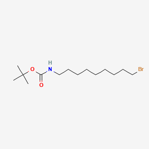 molecular formula C14H28BrNO2 B8116574 tert-butyl N-(9-bromononyl)carbamate 