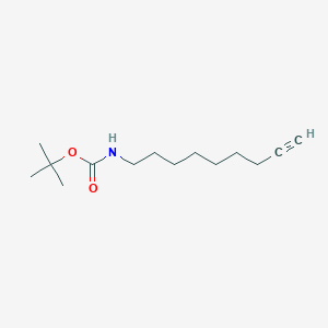 molecular formula C14H25NO2 B8116610 N-Boc-non-8-yn-1-amine 