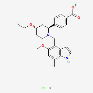 molecular formula C25H31ClN2O4 B8117020 Iptacopan hydrochloride CAS No. 1646321-63-2