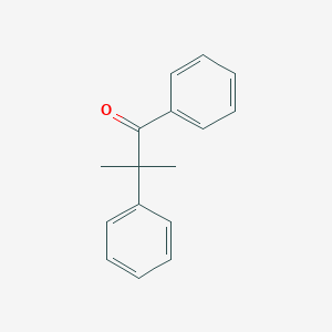 molecular formula C16H16O B081171 2-Methyl-1,2-diphenyl-1-propanone CAS No. 13740-70-0