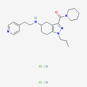 molecular formula C23H35Cl2N5O B8117596 Nucc-390 dihydrochloride 