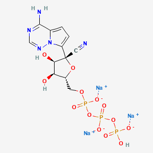 molecular formula C12H13N5Na3O13P3 B8117606 GS-443902 trisodium 