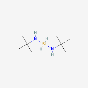 molecular formula C8H22N2Si B8117842 DI(T-Butylamino)silane 