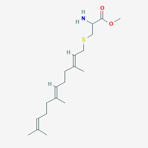 molecular formula C19H33NO2S B8117888 S-Farnesylcysteine alpha-carboxyl methyl ester 