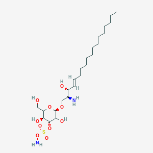 molecular formula C24H48N2O10S B8117921 Lysosulfatide from bovine brain 