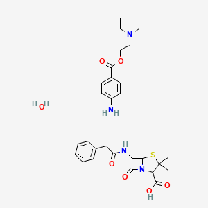 molecular formula C29H40N4O7S B8117951 PENICILLIN G PROCAINE 