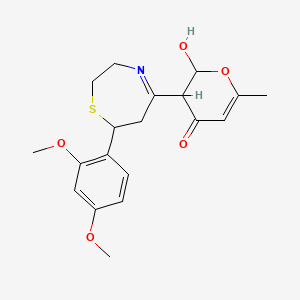 molecular formula C19H23NO5S B8117975 KF 38789 