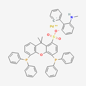 molecular formula C52H43NO4P2PdS B8117980 Xantphos palladacycle gen 4 