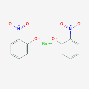 molecular formula C12H8BaN2O6 B8118042 Barium o-Nitrophenolate 