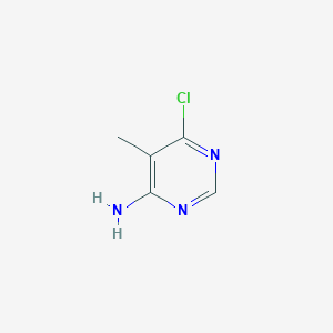 molecular formula C5H6ClN3 B081181 6-氯-5-甲基嘧啶-4-胺 CAS No. 14394-56-0