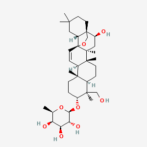 molecular formula C36H58O8 B8118315 Prosaikogenin G 