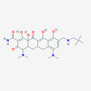 molecular formula C29H40N4O7 B8118567 Omadacycline 