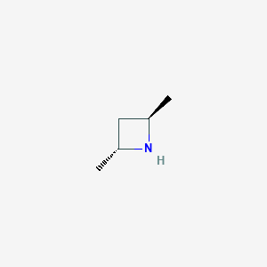 molecular formula C5H11N B8118568 (2R,4R)-2,4-dimethylazetidine 