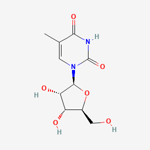 molecular formula C10H14N2O6 B8119531 Thymine riboside, L- CAS No. 26879-47-0