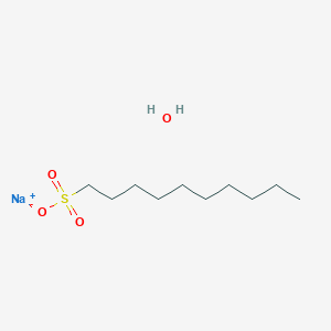 molecular formula C10H23NaO4S B8119737 Sodium decane-1-sulfonate hydrate 