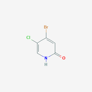 molecular formula C5H3BrClNO B8120142 4-bromo-5-chloro-1H-pyridin-2-one 