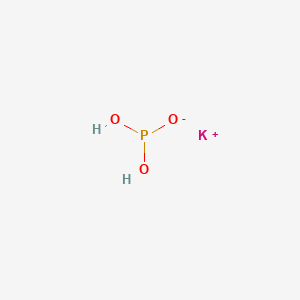 molecular formula H2KO3P B8120470 potassium;dihydrogen phosphite 