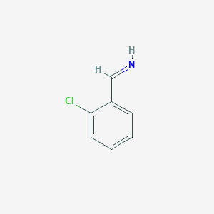 molecular formula C7H6ClN B8120660 (2-Chlorophenyl)methanimine 