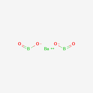 molecular formula B2BaO4 B081209 Barium metaborate CAS No. 13701-59-2
