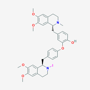 molecular formula C37H41IN2O6 B8121563 n'-Demethyldauricine iodide 