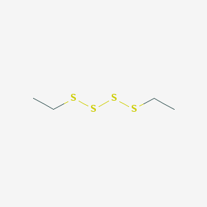 molecular formula C4H10S4 B081216 Diethyl tetrasulphide CAS No. 13730-34-2