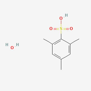 molecular formula C9H14O4S B8121612 Mesitylenesulphonic acid hydrate CAS No. 79326-99-1