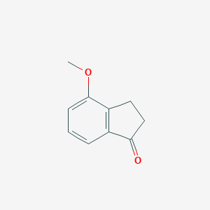 molecular formula C10H10O2 B081218 4-Methoxy-1-indanone CAS No. 13336-31-7