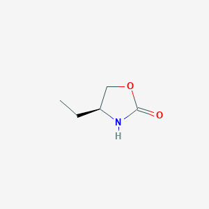molecular formula C5H9NO2 B081221 (S)-4-ethyloxazolidin-2-one CAS No. 13896-06-5