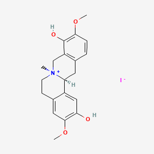 molecular formula C20H24INO4 B8122192 Cyclanoline iodide 