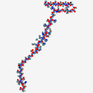 molecular formula C277H443N97O98S8 B081227 Cobrotoxin CAS No. 12584-83-7