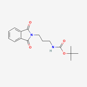 molecular formula C16H20N2O4 B8122736 Tert-butyl (3-(1,3-dioxoisoindolin-2-yl)propyl)carbamate 