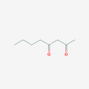 molecular formula C8H14O2 B081228 2,4-Octanedione CAS No. 14090-87-0