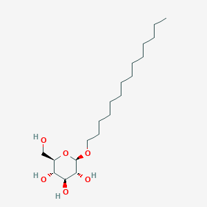 molecular formula C20H40O6 B8122942 Myristyl D-glucoside CAS No. 33508-66-6