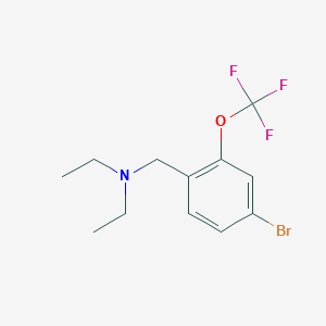 (4-Bromo-2-trifluoromethoxy-benzyl)-diethyl-amine