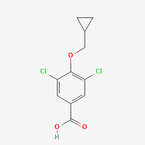 3,5-Dichloro-4-cyclopropylmethoxy-benzoic acid