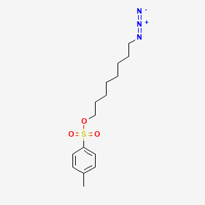 molecular formula C15H23N3O3S B8123548 8-azidooctyl 4-methylbenzenesulfonate 